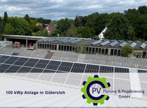 100 kWp in Guetersloh PV Planung