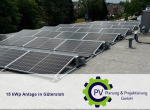 15 kWp in Gütersloh Photovoltaik PV Planung