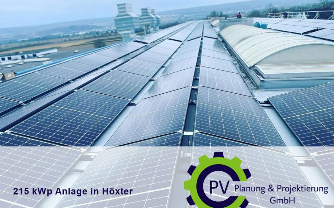 215 kWp in Höxter PV Planung Photovoltaik