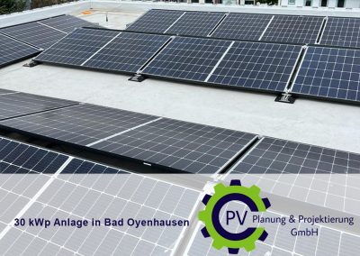 30 kWp Anlage in Bad Oyenhausen