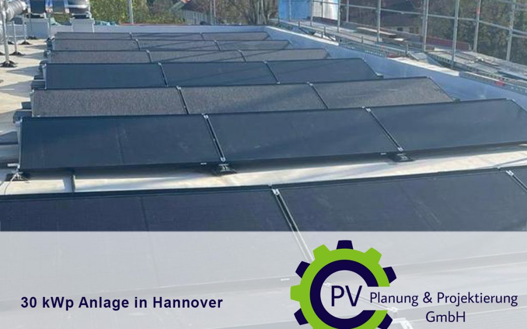 30 kWp in Hannover Photovoltaik PV Planung