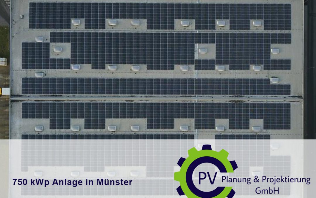 750 kWp Anlage in Münster