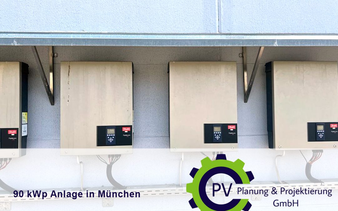 89 kWp Anlage in München