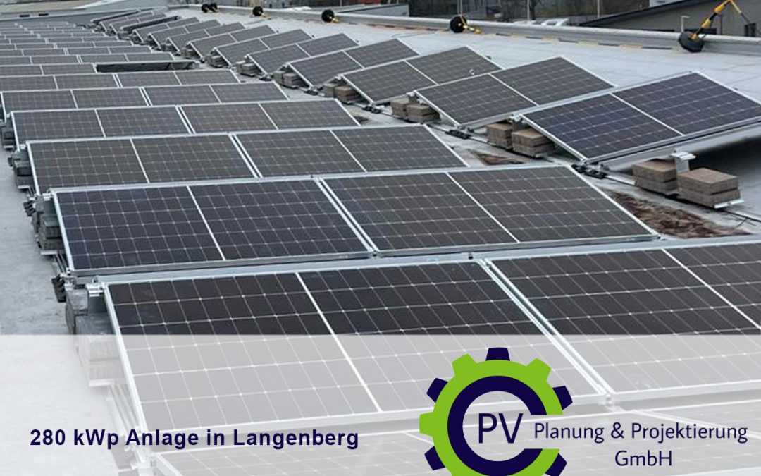 280 kWp in Langenberg PV Planung Photovoltaik