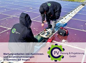 Wartungsarbeiten Samtens auf Rügen