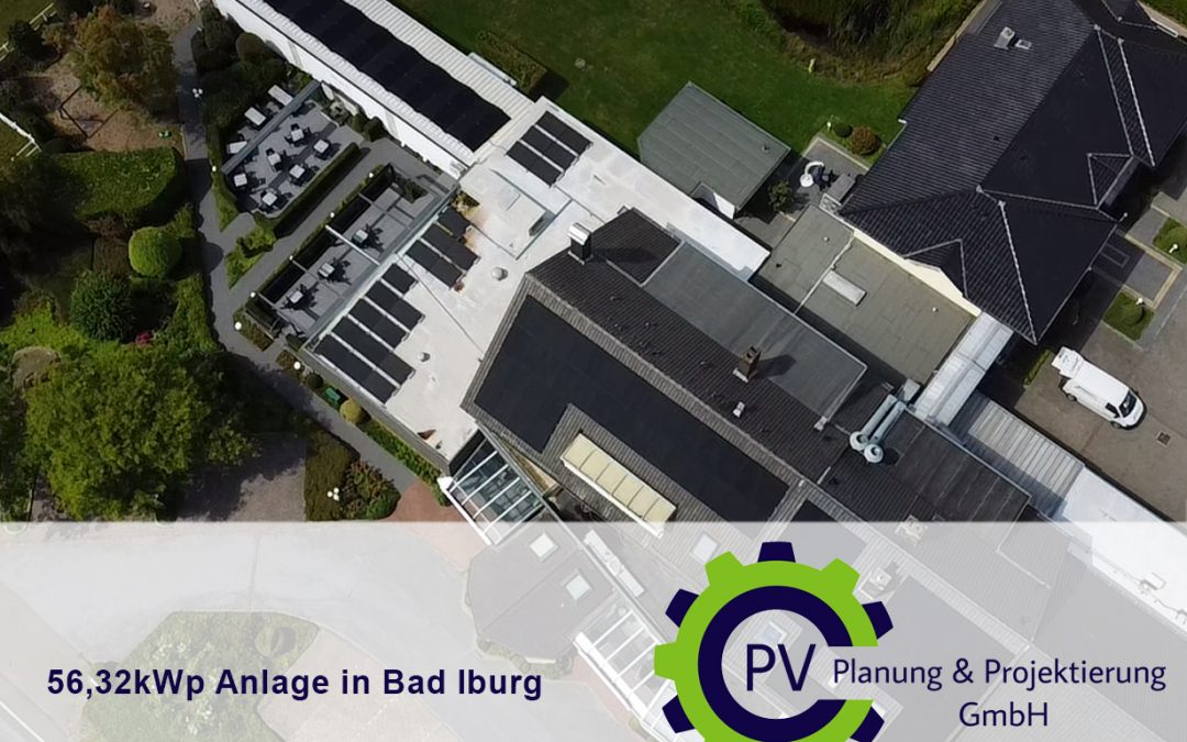 56,32 kWp Uthmann Gasthof sued Bad Iburg PV Planung